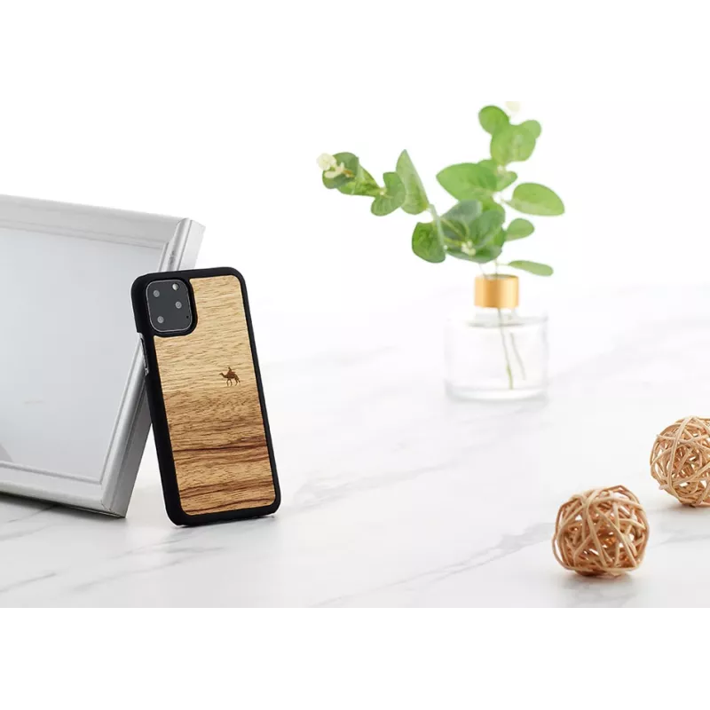 Funda para smartphone man and wood para iPhone 11 Pro — terra negro