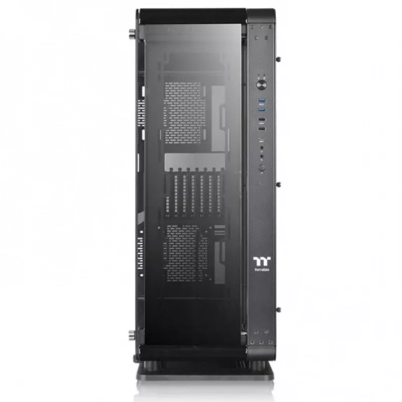 Caja de PC Thermaltake Core P8 TG torre completa negra