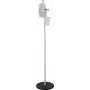Soporte desinfectante EUROLITE 80703006 blanco – soporte de pie para dispensador de desinfectante de manos
