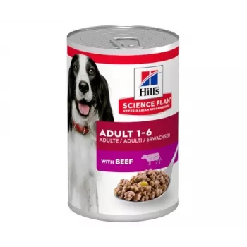HILL'S Science Plan Canine Adult Beef - Comida húmeda para perros - 370 g