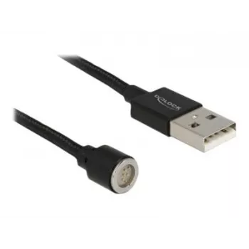 Cable USB DeLOCK 85724 USB 2.0 1,1 m negro