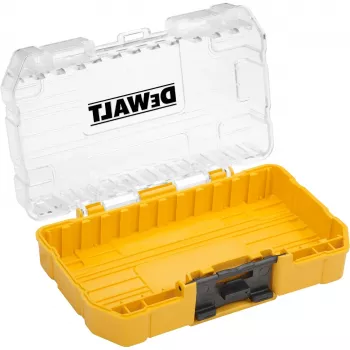 Caja de herramientas DeWalt DT70801 pequeña ToughCase almacenamiento portátil con cierres seguros