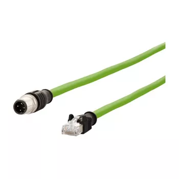 METZ CONNECT 142M4D15010 Cable de red Verde 1 m Cat5e S/UTP (STP) (142M4D15010)