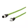 METZ CONNECT 142M4D15010 Cable de red Verde 1 m Cat5e S/UTP (STP) (142M4D15010)
