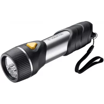 Linterna de mano Varta Day Light Multi LED F30 negra plata amarilla
