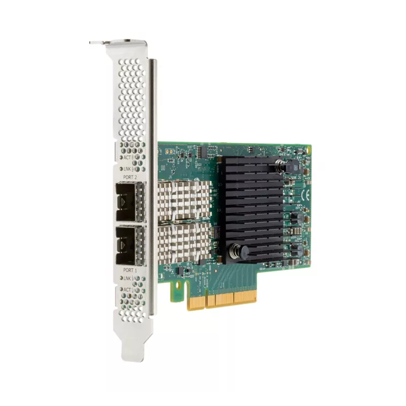 Adaptador de red Ethernet de fibra óptica interno HPE Broadcom BCM57414 Ethernet 10/25Gb 2 puertos SFP28 25000 Mbit/s