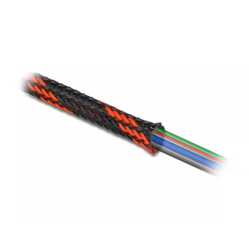 Funda para cables DeLOCK 20753 negro rojo