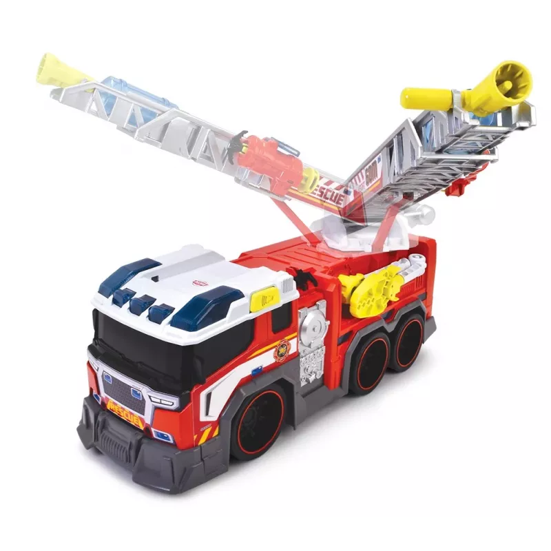 Coche de juguete bombero Dickie modelo 203307000 — a pilas, a partir de 3 años, colores: negro/azul/rojo/blanco/amarillo
