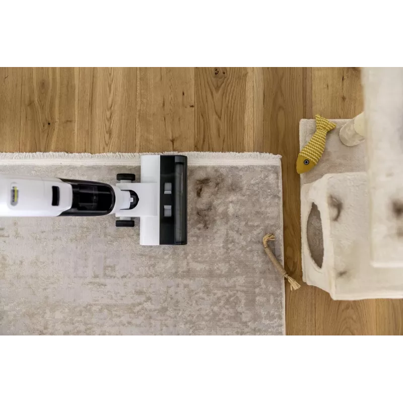 Karcher FCV 2 Natural N 1.056-101.0 fregasuelos, con batería, limpieza en seco y en húmedo, sin bolsa, 160 W, blanco