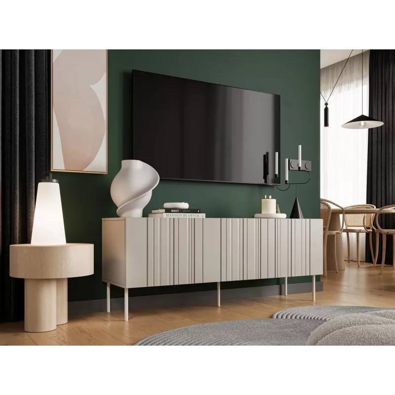 Mueble RTV Cama ISLA 150.5x40x60 cashmere mate