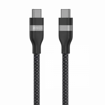 Cable USB-C a USB-C Anker A82E2 — 0,9 m, USB C a USB C, negro