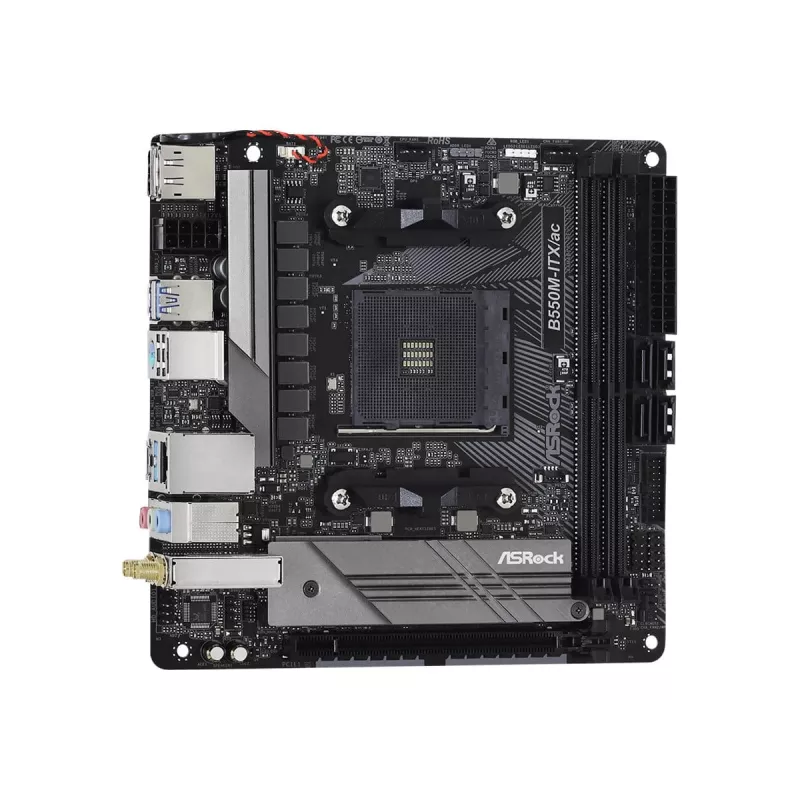 Placa base ASRock B550M-ITX/ac AMD B550 Socket AM4 Mini ITX