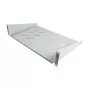 ALLNET ALL-S0002010 bandeja para rack de 19", 1U, profundidad 400 mm, montaje frontal, gris claro