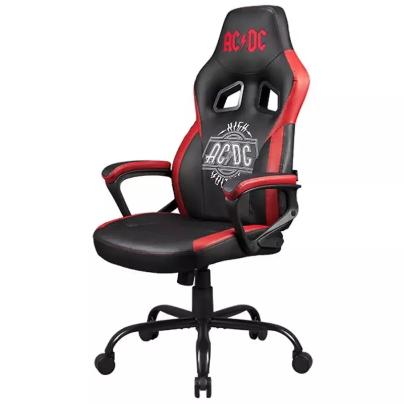 Silla gaming universal Subsonic SA5642-A1 asiento acolchado negro rojo blanco