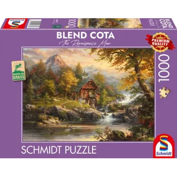 Blend Cota: Casa de verano, Puzzle 1000 piezas