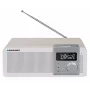Radio portátil BLAUPUNKT PP14BT con Bluetooth, MP3, MicroSD, USB y despertador — 6 W, batería/red eléctrica, 230×118×90 mm