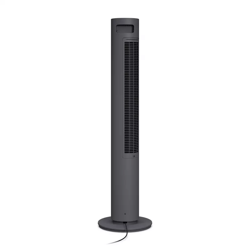 Ventilador de torre Duux Fan | Elevate | Gris | Diámetro 29 cm | Niveles de velocidad 12 | Oscilación | 4-40 W