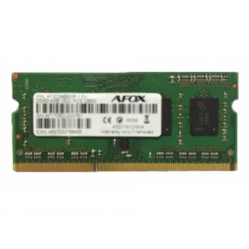 Memoria SO-DIMM DDR3 para portátil AFOX 8 GB 1333 MHz 1,35 V Single Channel 1x8 GB