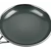 Sartén KOHERSEN NX CERAMIC 24 cm, cuerpo de acero inoxidable, revestimiento antiadherente NX CERAMIC, apta para inducción, con tapa