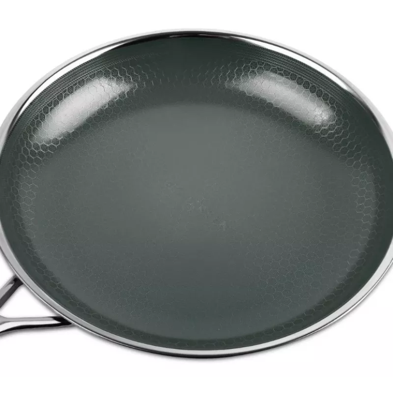 Sartén KOHERSEN NX CERAMIC 24 cm, cuerpo de acero inoxidable, revestimiento antiadherente NX CERAMIC, apta para inducción, con tapa