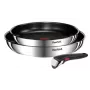 Tefal Ingenio Emotion L897S374 set de 3 sartenes, 24/28 cm con mango desmontable