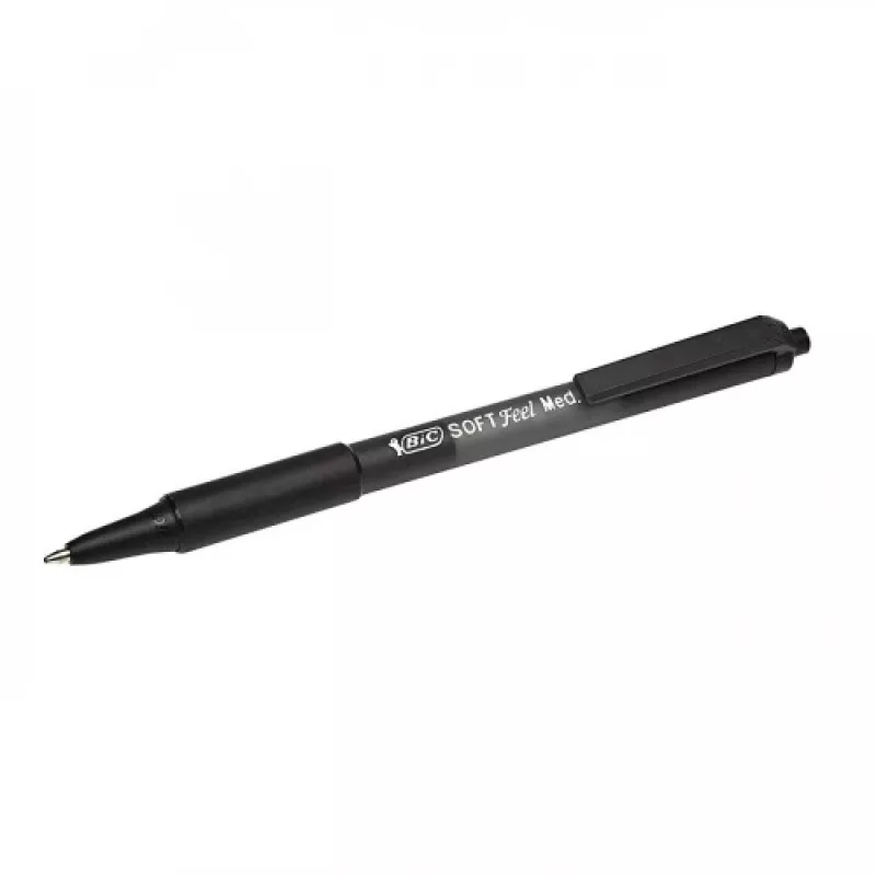 Bolígrafo BIC SOFTFEEL CLIC 1,0 mm, negro, 1 ud. 914360