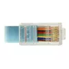 Cable serie DeLOCK 63914 USB Type-C RJ45 3 m azul
