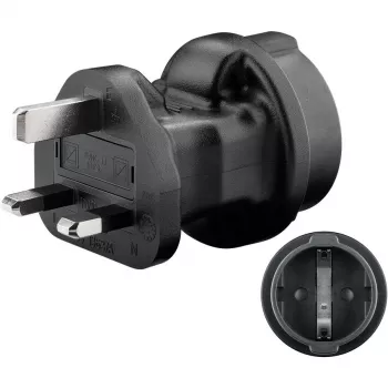 Adaptador de red Goobay 95307 negro UK