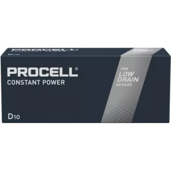 Pila Duracell MN1300 Procell Constant D (LR20) pila alcalina, pack mínimo de 10 uds.