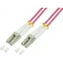 LogiLink FP4LC11 Cable de fibra óptica 100 m OM4 rosa (FP4LC11)