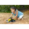 Bulldozer de juguete Lena Truxx 2 caja abierta 04512, vehículo de construcción de plástico, juguete de empuje, tamaño compacto