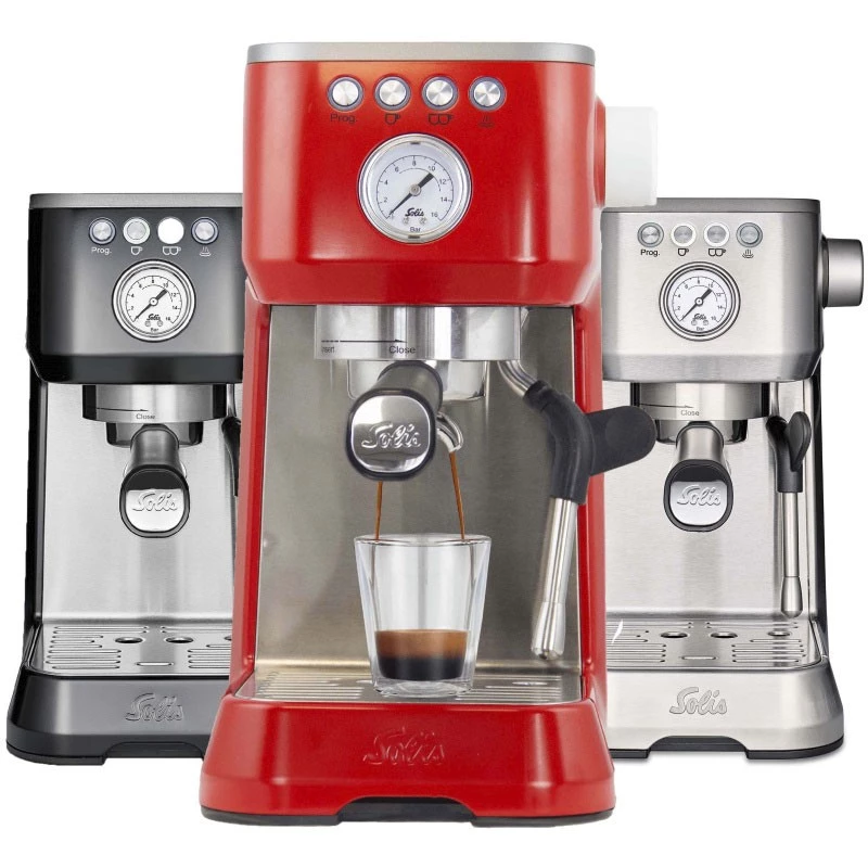 Cafetera espresso semiautomática Solis 1,7 L