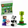 LEGO Minecraft Steve y Panda Bebé 30672 Bolsa