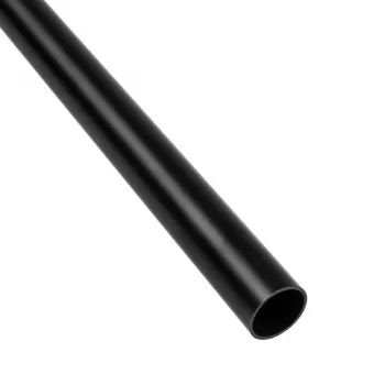 Tubo rígido 14 mm DE, 500 mm — BitsPower Bitspower None Chamfer latón, negro carbón