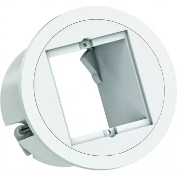 Bachmann PIX 1xCM RAL9010926.310 Anillo decorativo en acabado acero inoxidable