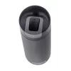 Botella térmica Kambukka Olympus 500 ml — acero inoxidable 18/10, aislamiento al vacío, negra, base antideslizante