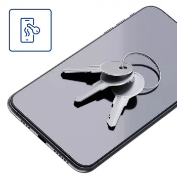Protector de pantalla de cristal templado flexible 3MK para Samsung Xcover 7 G556 — 0,33 mm, dureza 9H