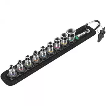 Belt A1 Zyklop Juego de vasos, 1/4 (negro, 10 piezas, con función de retención)