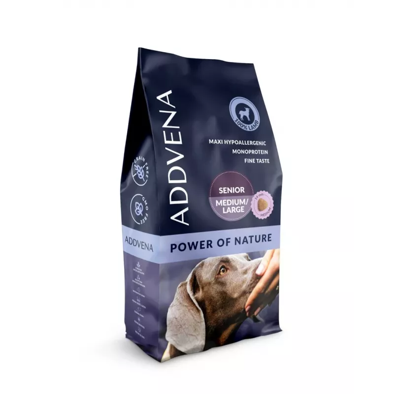 ADDVENA Power of Nature Senior Medium/Large Lamb - Pienso - 10kg