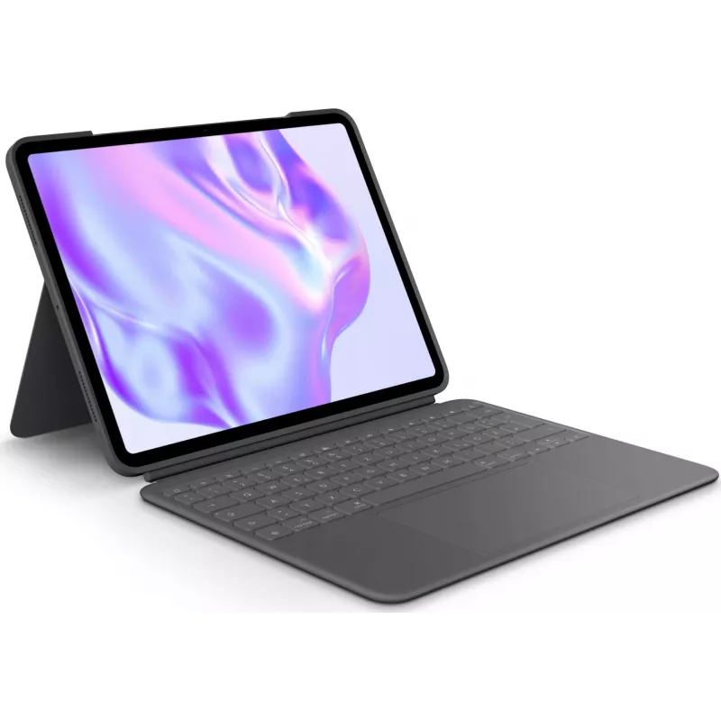 Teclado Logitech Combo Touch QWERTZ alemán Smart Connector grafito