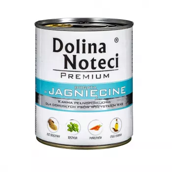 Dolina Noteci Premium rico en cordero comida húmeda para perros 800 g