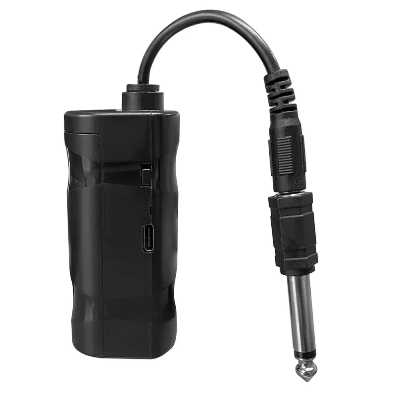 Micrófono de karaoke MEDIA-TECH MT398 Wireless, USB-C, a pilas, 20 m de alcance, negro