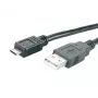 Cable USB MediaRange MRCS138 1,2 m USB A Micro-USB B negro