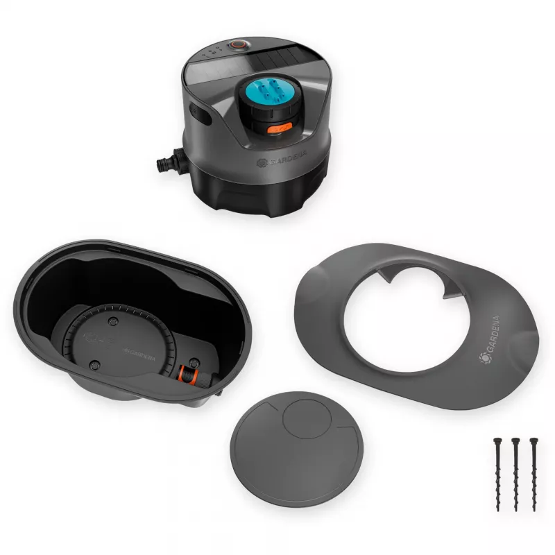 Aspersor circular Gardena AquaPrecise Negro Verde 1 ud.