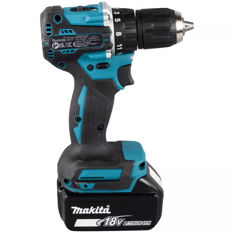 Taladradora Makita DDF487Z 1700 rpm 940 g turquesa