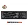 Teclado mecánico Full-Size (100%) Keychron V6 Ultra 8K — QWERTY, Bluetooth, RGB LED, negro
