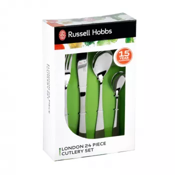 Cubertería Russell Hobbs BW031302EU7 — 24 piezas de acero inoxidable