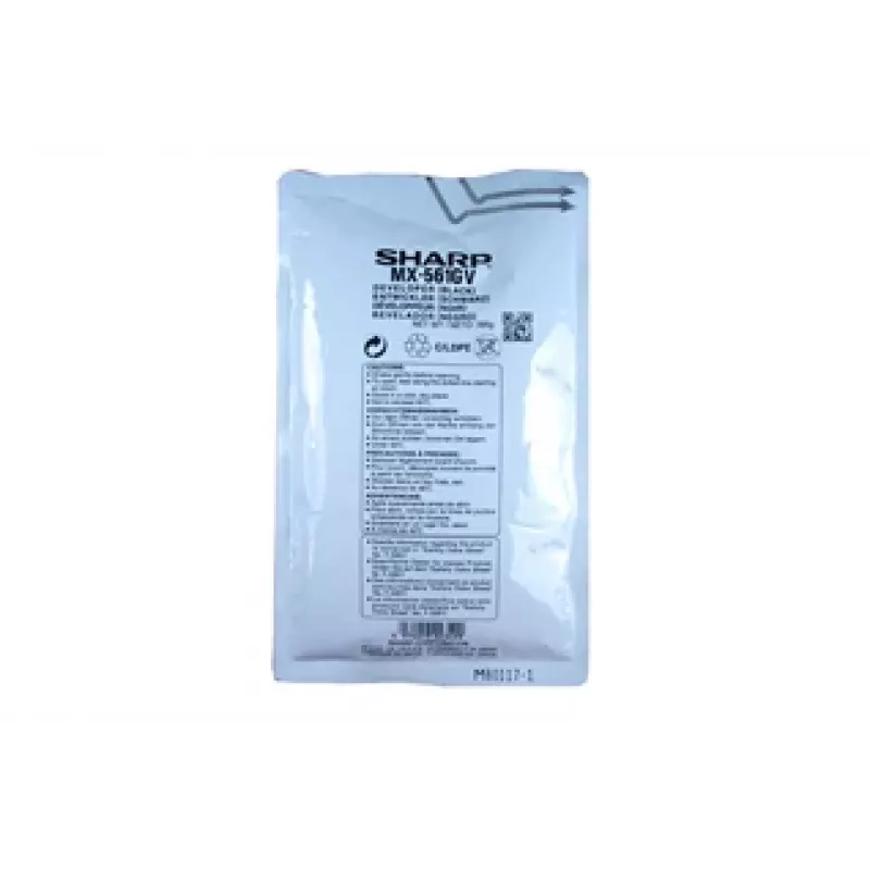 Sharp MX-561GV - Kit de revelador negro - para serie MX-M: 464 N, 464, 465, 465 N, 565 N, 565, 365, 365 N, 364, 364 N, 564, 564 N