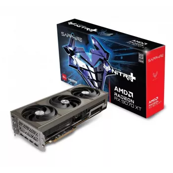 Sapphire Tarjeta gráfica Radeon RX 9070 XT, 16 GB GDDR6, PCIe 5.0, 256 bits, 330W TDP
