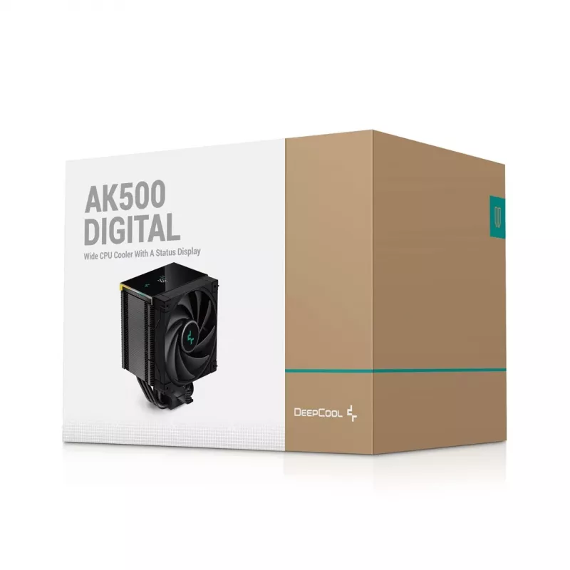 Disipador de aire DeepCool AK500 Digital 12 cm Negro 2,19 mmH2O